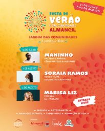 Cartaz Festa de Verão e das Comunidades 2026 - Almancil