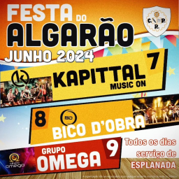 Cartaz Festa do Algarão 2024 - Benedita