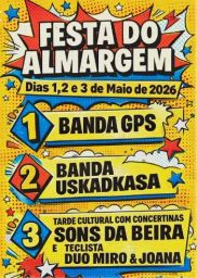 Cartaz Festa do Almargem 2026 - Almargem