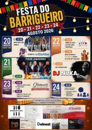 Cartaz Festa do Barrigueiro 2026 - Barrigueiro