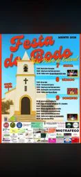 Cartaz Festa do Bodo 2026 - São Pedro do Esteval