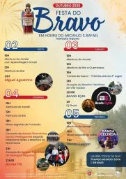 Cartaz Festa do Bravo 2026 - Pedrógão Pequeno