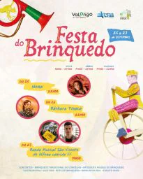 Cartaz Festa do Brinquedo 2026 - Alfena