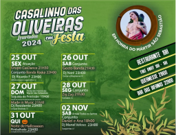 Cartaz Festa do Casalinho das Oliveiras 2024 - Lourinhã