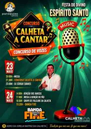 Cartaz Festa do Divino Espírito Santo 2026 - Calheta