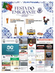 Cartaz Festa do Emigrante 2026 - Braga
