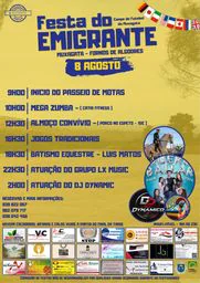 Cartaz Festa do Emigrante 20267 - Muxagata
