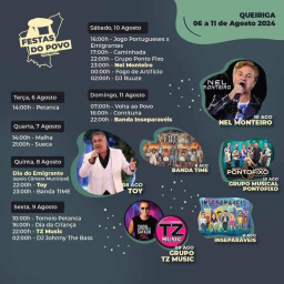 Cartaz Festa do Povo 2024 - Queiriga