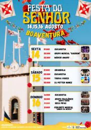 Cartaz Festa do Senhor 2026 - Boaventura
