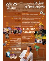Cartaz Festa do Sr. Jesus de Santa Marinha 2026 - Provesende