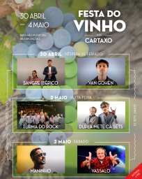 Cartaz Festa do Vinho 2025 - Cartaxo