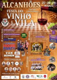 Cartaz Festa do Vinho e da Vila 2026 - Alcanhões