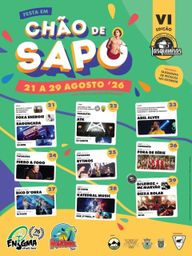 Cartaz Festa em Chão de Sapo 2026 - Chão de Sapo