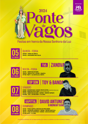 Cartaz Festa em honra da Nossa Senhora da Luz 2024 - Vagos