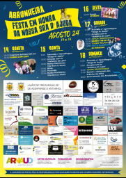 Cartaz Festa em Honra da Nossa Srª D' Ajuda 2024 - Sintra