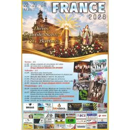 Cartaz Festa em honra de Divino Espírito Santo e St. Bárbara 2026 - France