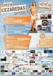 Cartaz Festa em honra de Mártir S. Sebastião 2026 - Cezaredas