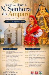 Cartaz Festa em honra de N. Senhora do Amparo 2026 - Vilarelho
