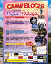 Cartaz Festa em honra de Nª Srª da Graça 2026 - Campelo