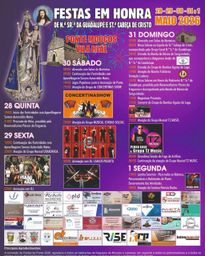 Cartaz Festa em honra de N.ª Sr.ª da Guadalupe e St.ª Cabeça de Cristo 2026 - Ponte Mouçós