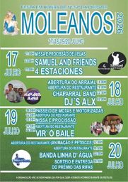 Cartaz Festa em honra de Nª Srª da Piedade 2026 - Moleanos