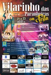Cartaz Festa em honra de N. Sr. da Saúde 2026 - Vilarinho das Paranheiras
