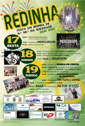 Cartaz Festa em honra de N.ª Sr.ª da Soledade 2026 - Redinha