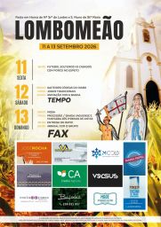 Cartaz Festa em honra de Nª Srª de Lurdes e S. Nuno de Stª Maria 2026 - Lombeão