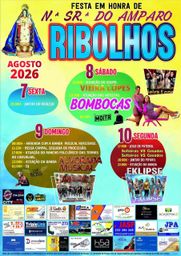 Cartaz Festa em honra de N.ª Sr.ª do Amparo 2026 - Ribolhos