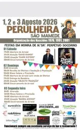 Cartaz Festa em honra de N.ª Sr.ª Perpétuo Socorro 2026 - Perulheira