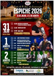 Cartaz Festa em honra de N. Sra. da Encarnação 2026 - Espiche