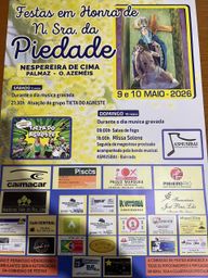 Cartaz Festa em honra de N. Sra. da Piedade 2026 - Nespereira de Cima