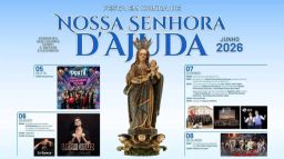 Cartaz Festa em honra de Nossa Senhora d'Ajuda 2026 - Guimara?es