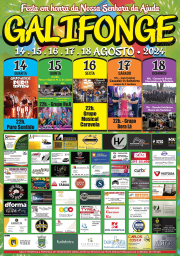 Cartaz Festa em Honra de Nossa Senhora da Ajuda 2024 - Galifonge