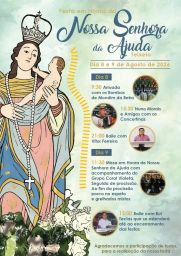 Cartaz Festa em honra de Nossa Senhora da Ajuda 2026 - Teixelo