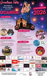 Cartaz Festa em honra de Nossa Senhora da Ajuda 2026 - Ucanha