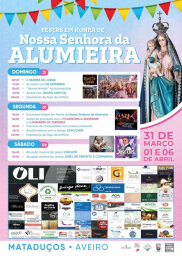 Cartaz Festa em honra de Nossa Senhora da Alumieira 2024 - Mataduços