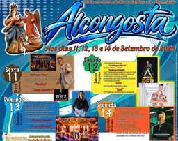 Cartaz Festa em honra de Nossa Senhora da Anunciação 2026 - Alcongosta
