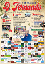 Cartaz Festa em Honra de Nossa Senhora da Aracela 2025 - Achete