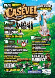 Cartaz Festa em Honra de Nossa Senhora da Assunção 2026 - Casével