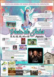 Cartaz Festa em honra de Nossa Senhora da Assunção 2026 - Vreia de Jales