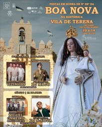 Cartaz Festa em honra de Nossa Senhora da Boa Nova 2026 - Terena