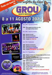Cartaz Festa em Honra de Nossa Senhora da Boa Viagem 2024 - Grou