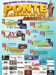 Cartaz Festa em honra de Nossa Senhora da Boa Viagem 2026 - Ponte e Azenha do Rio