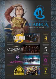 Cartaz Festa em honra de Nossa Senhora da Cabeça 2026 - Cortes