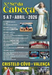 Cartaz Festa em honra de Nossa Senhora da Cabeça 2026 - Cristelo-Côvo
