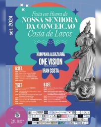 Cartaz Festa em Honra de Nossa Senhora da Conceição 2024 - Costa de Lavos