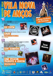 Cartaz Festa em Honra de Nossa Senhora da Conceição 2024 - Vila Nova de Anços