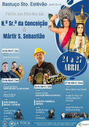 Cartaz Festa em Honra de Nossa Senhora da Conceição 2025 - Barcelos