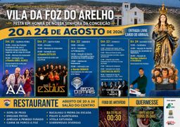 Cartaz Festa em honra de Nossa Senhora da Conceição 2026 - Vila da Foz do Arelho